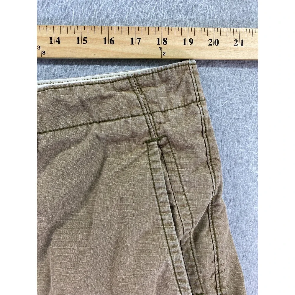 Levis‎ Shorts Mens 38 Brown Flat Front Chino Cargo Pockets Skater Grunge Y2K